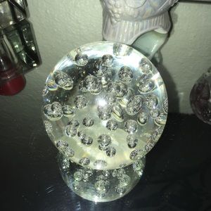 Hand Made Clear Glass Crystal